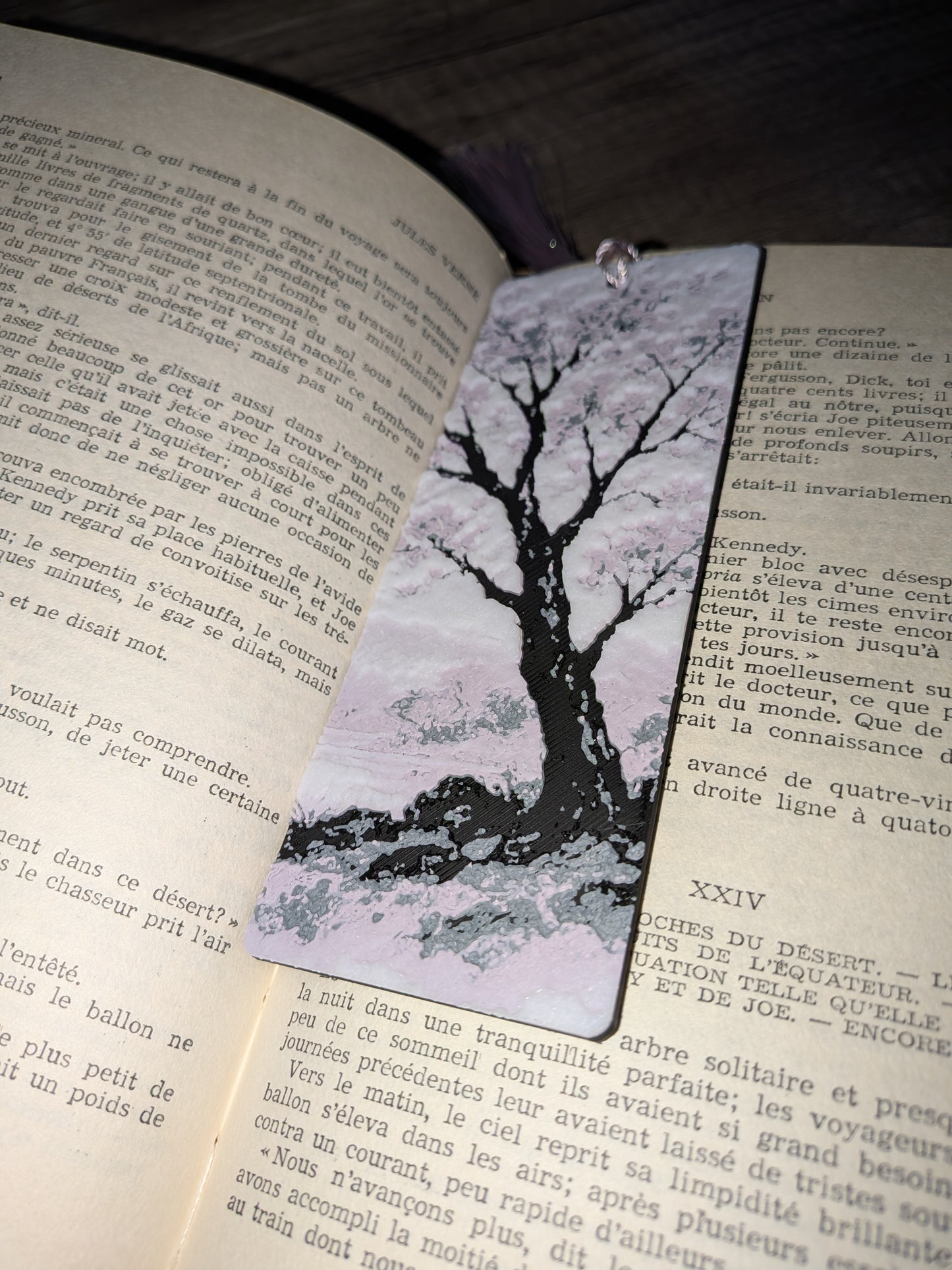 ✨ Marque-page illustré – Le cerisier ✨