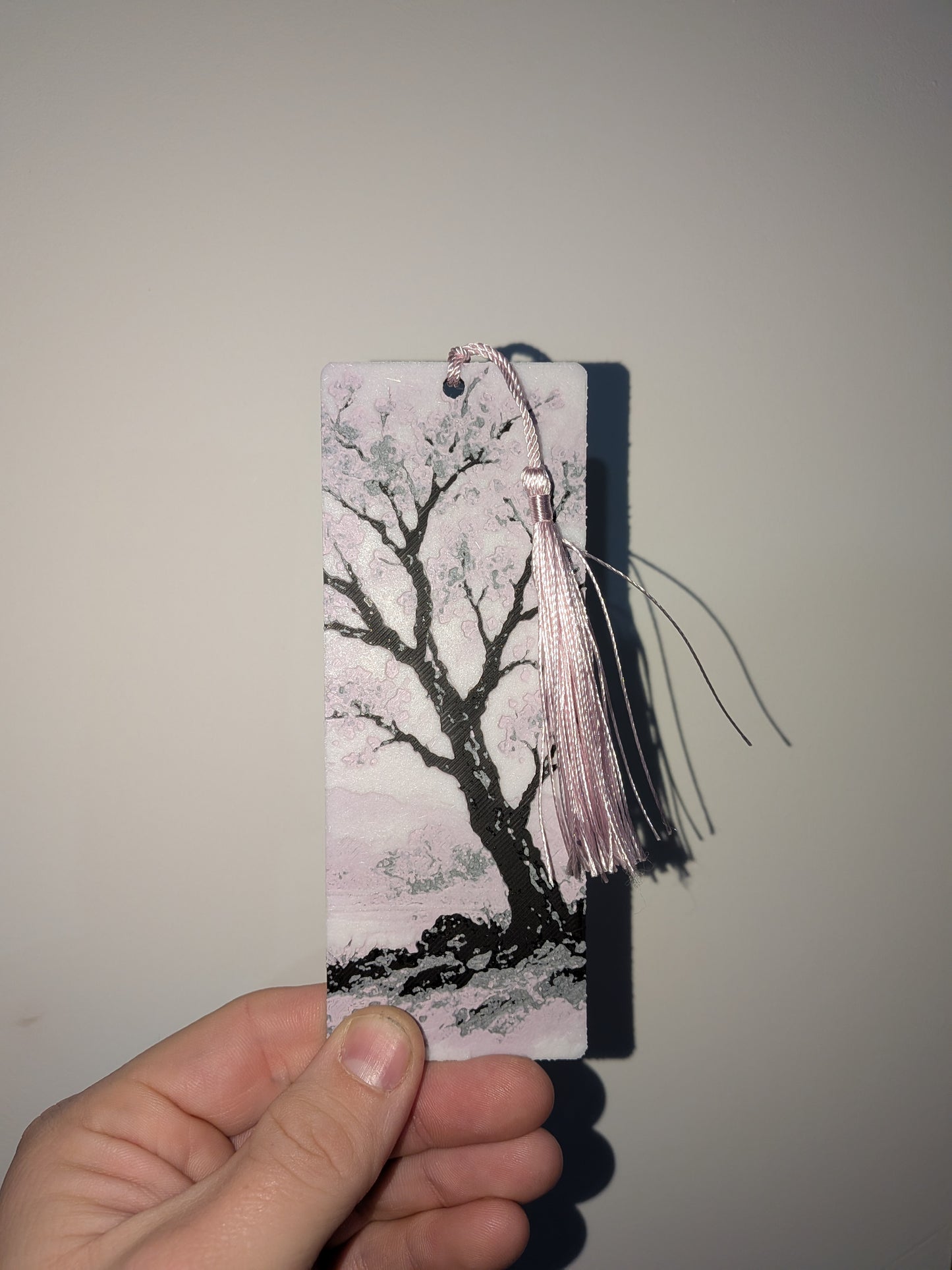 Marque page "le cerisier solitaire"